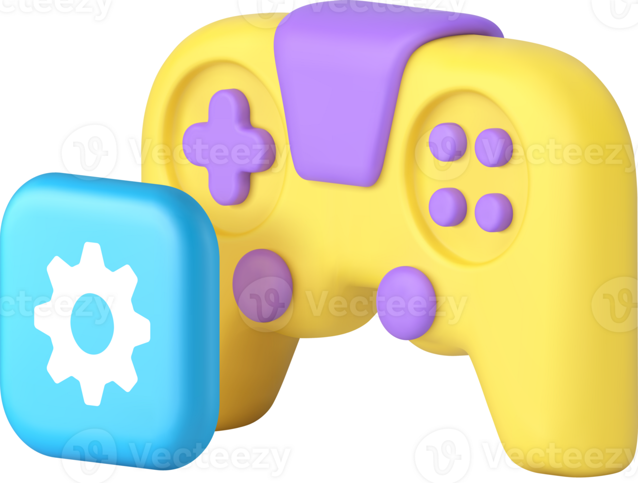 Virtual gaming esport cybersport gamepad settings option 3d icon png