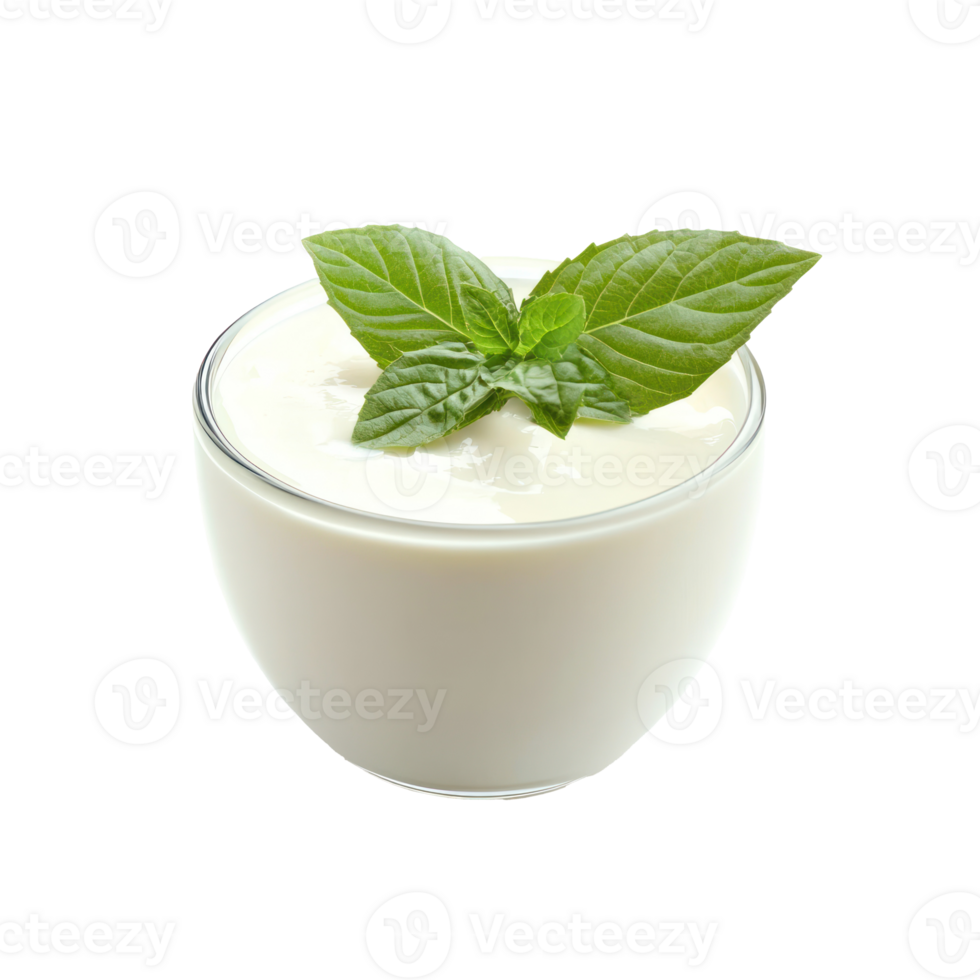 Yogurt ,Smoothie isolate on transparent background png