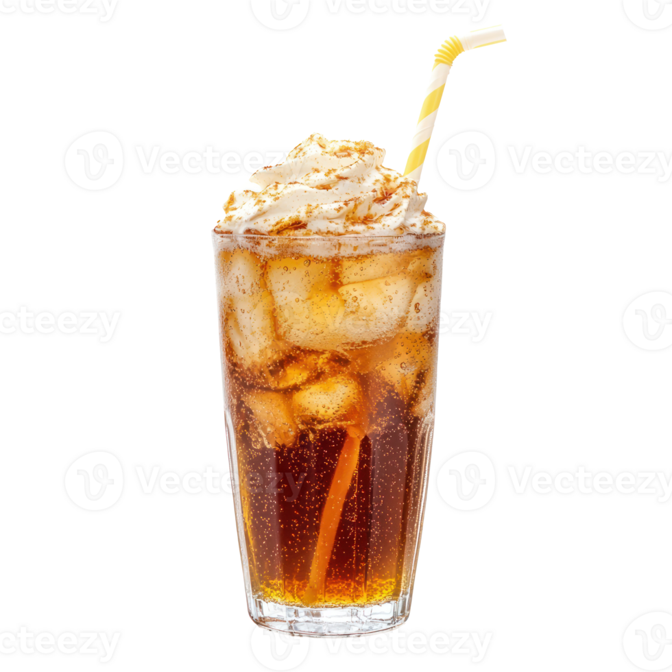 Cream Soda isolate on transparent background png