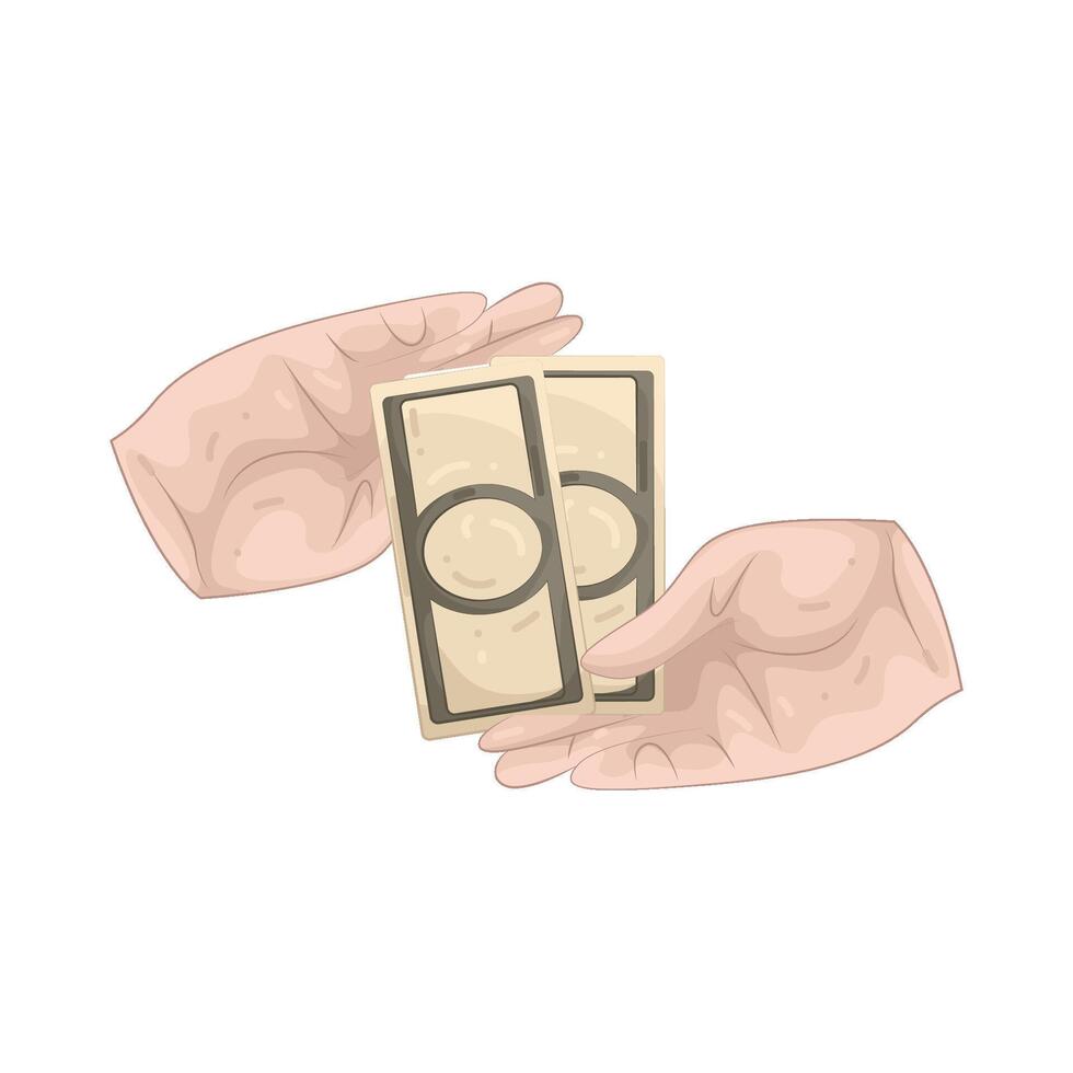 Illustration of Bribery vector