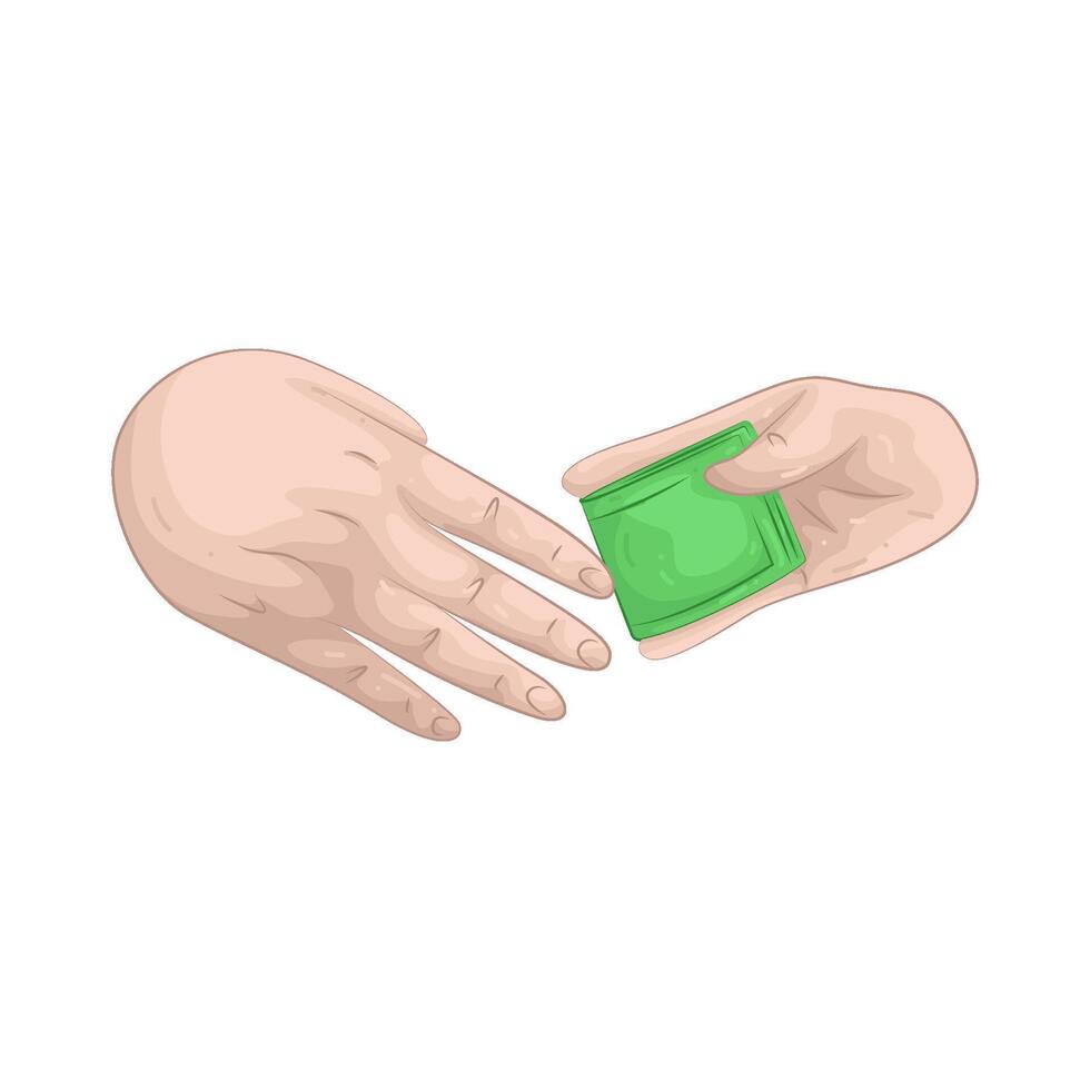 Illustration of Bribe vector