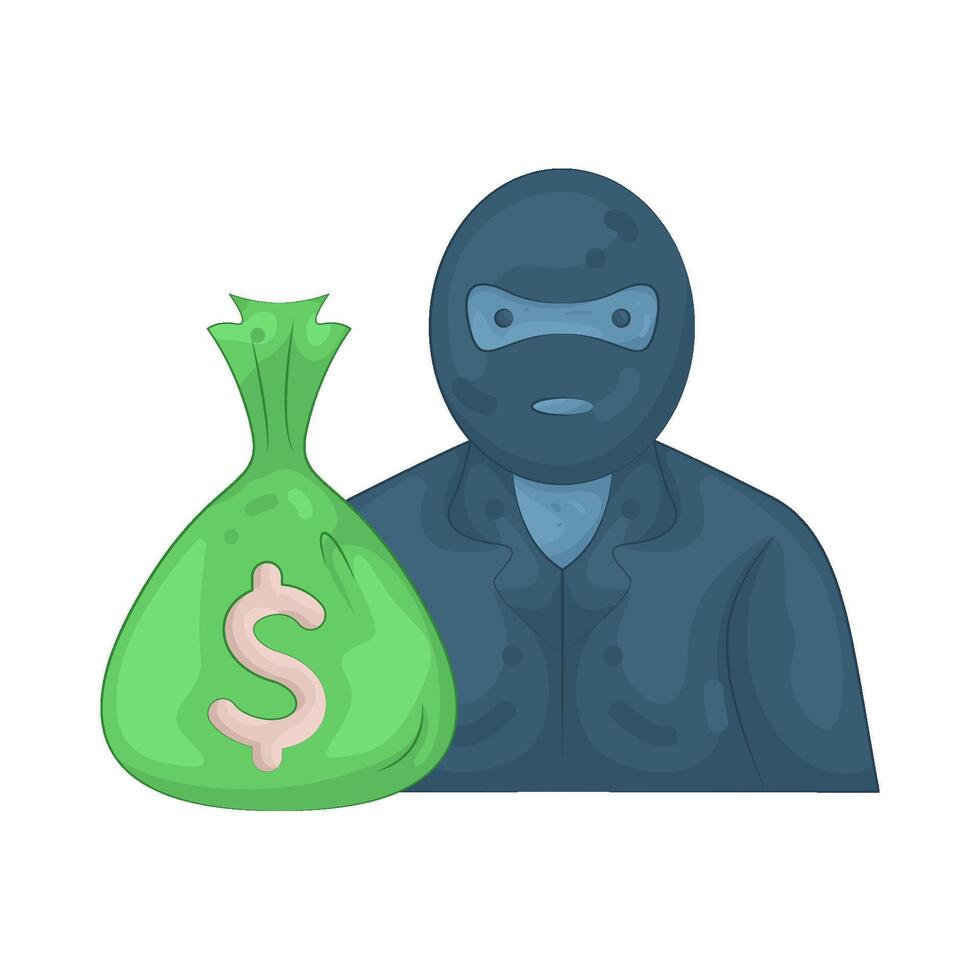 Illustration of Smuggling vector