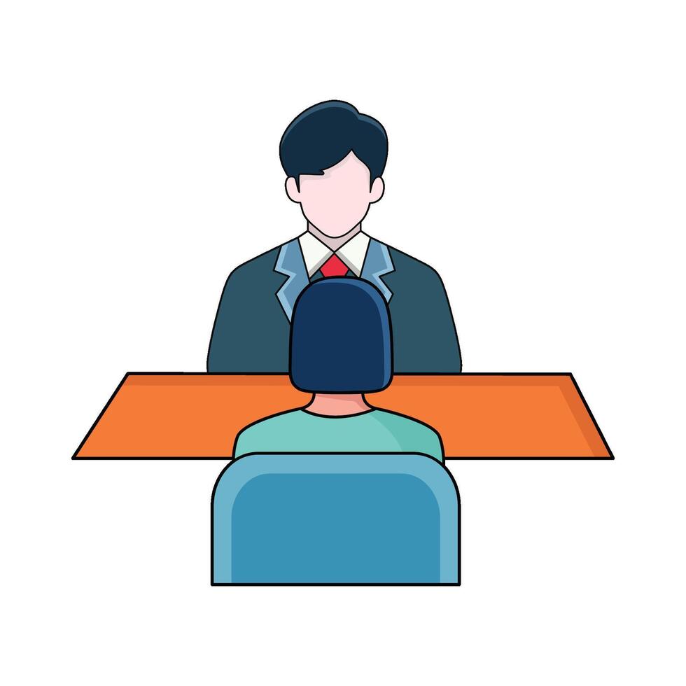 illustration of Interview vector