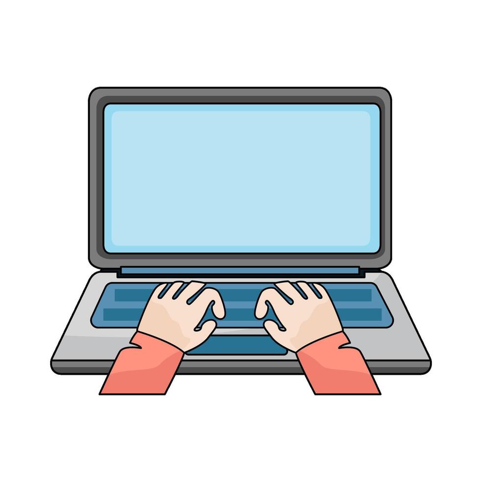 illustration of Copywriting vector