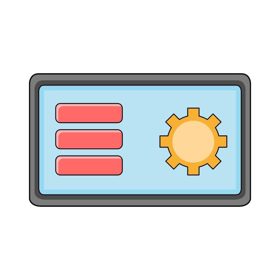 illustration of CRM vector