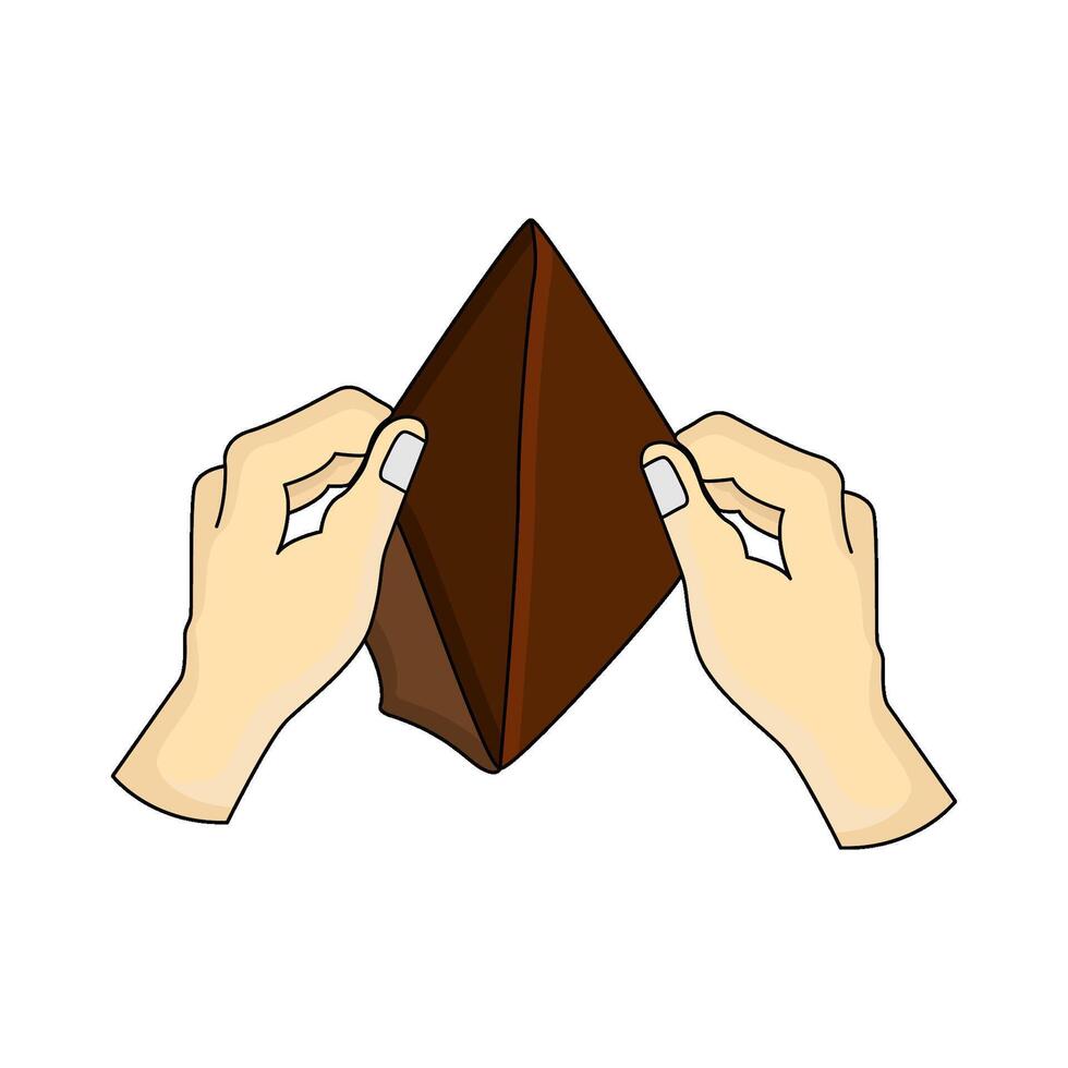 illustration of Empty Wallet vector