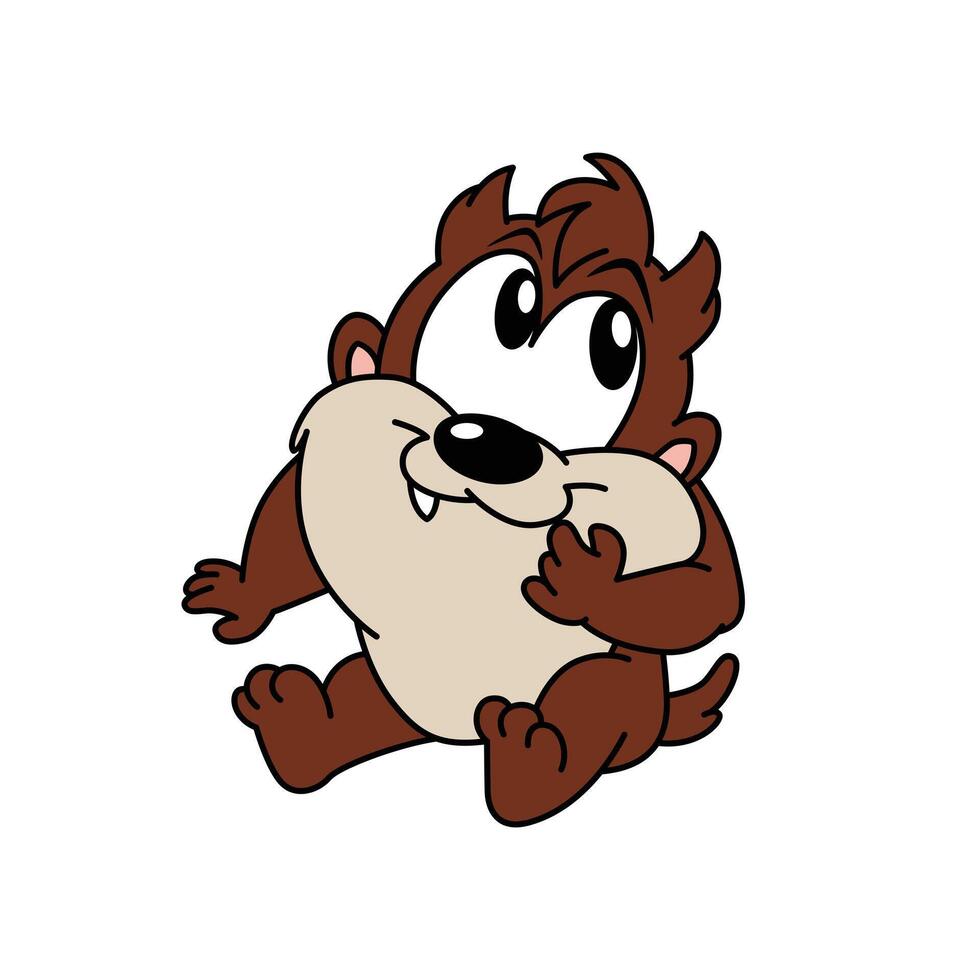 Baby Taz Mania Devil vector