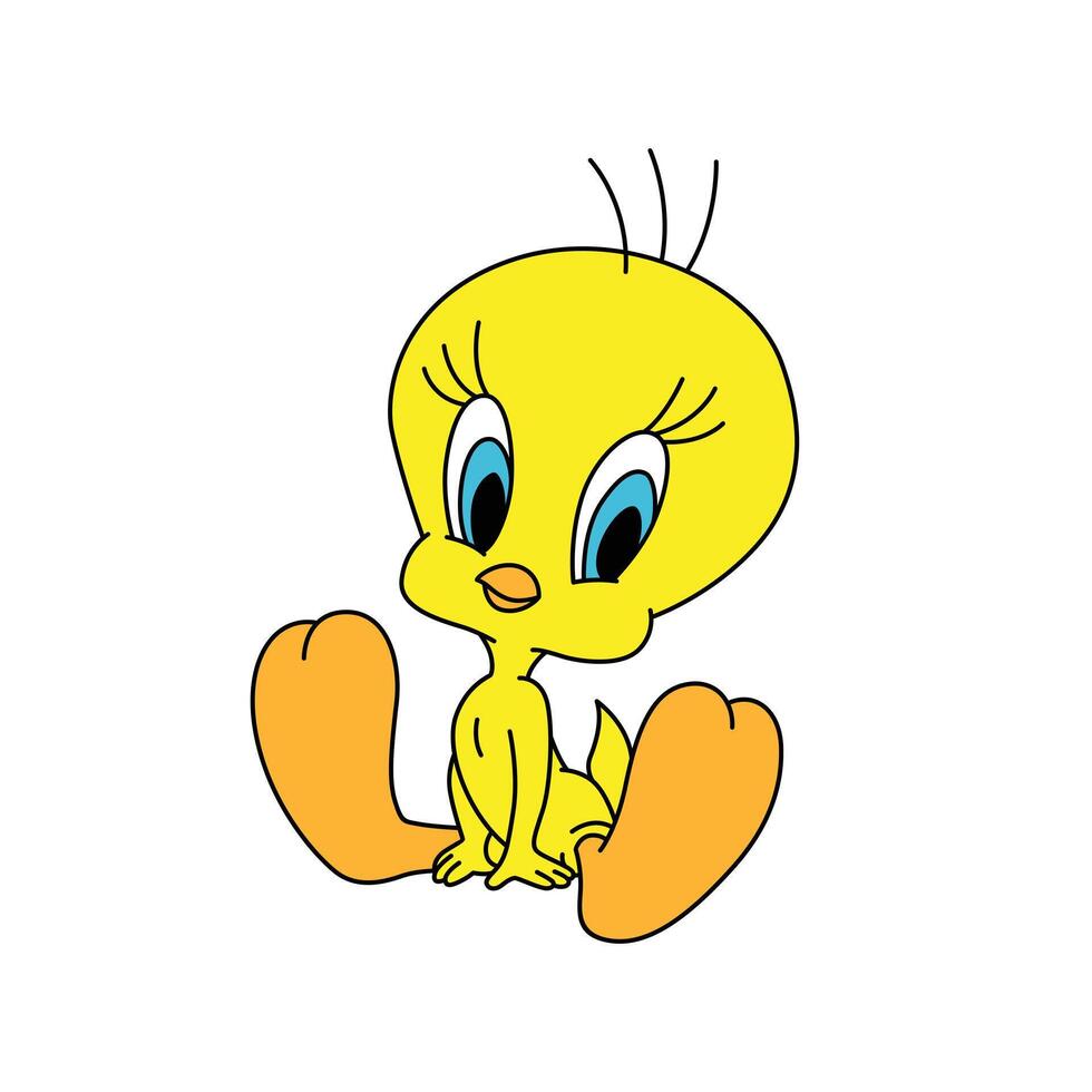 Tweety Little Bird vector