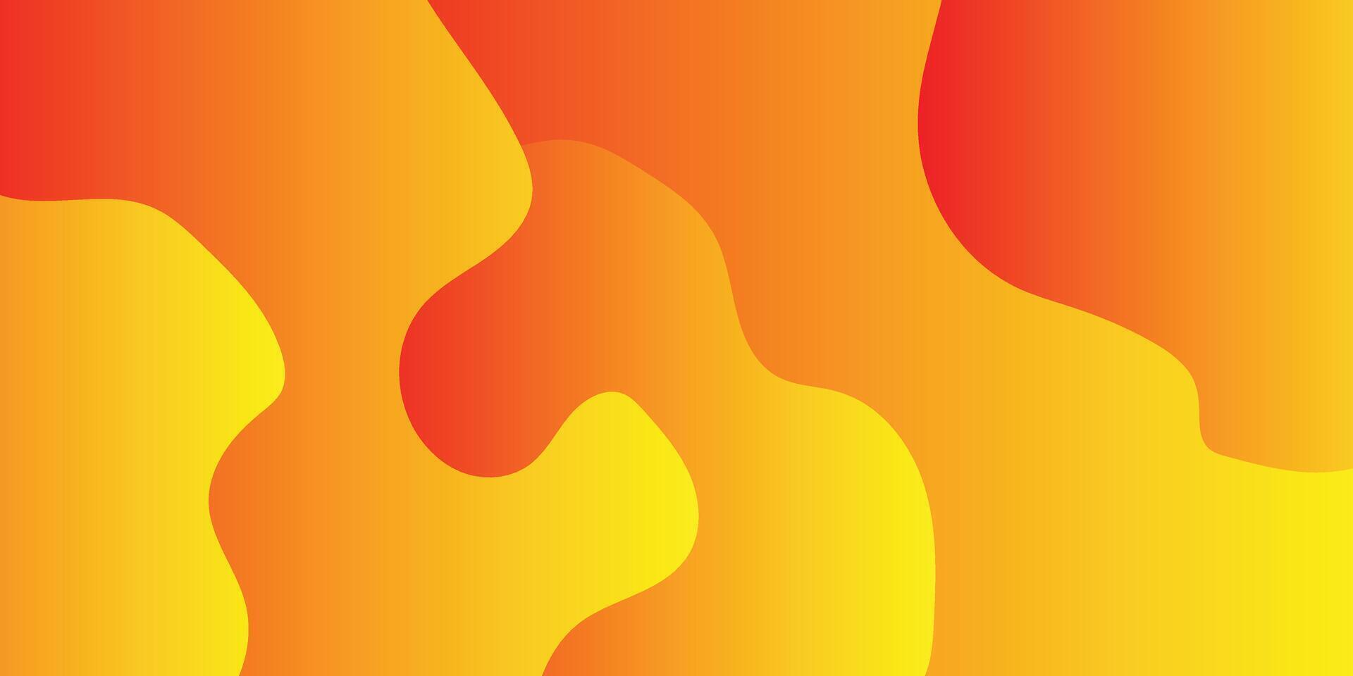 Abstract Fluid Gradient. A vibrant and dynamic abstract composition featuring flowing, amorphous shapes in a warm gradient color palette, creating a sense of energy and movement. vector