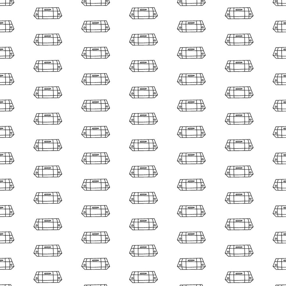 pattern of burger boxes, minimalist line art design, ideal for food packaging and restaurant branding, background. vector