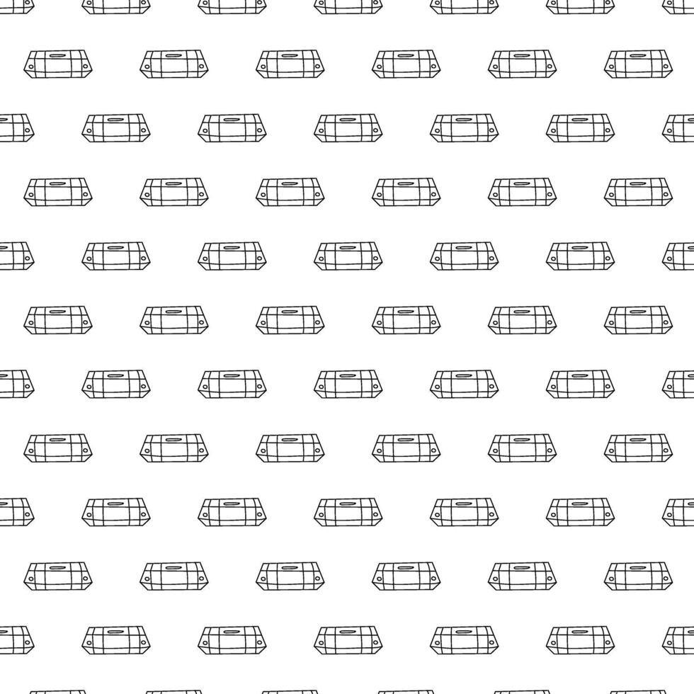 pattern of burger boxes, minimalist line art design, ideal for food packaging and restaurant branding. vector