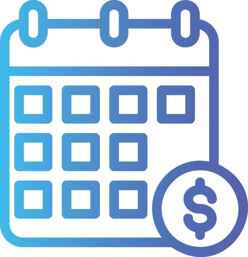 fiscal in flat design style vector