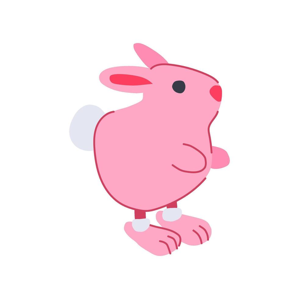 retro wind up toy cartoon illustration vector