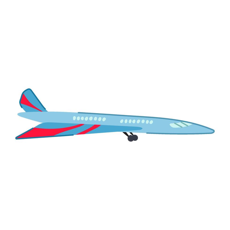 remote plane toy cartoon illustration vector