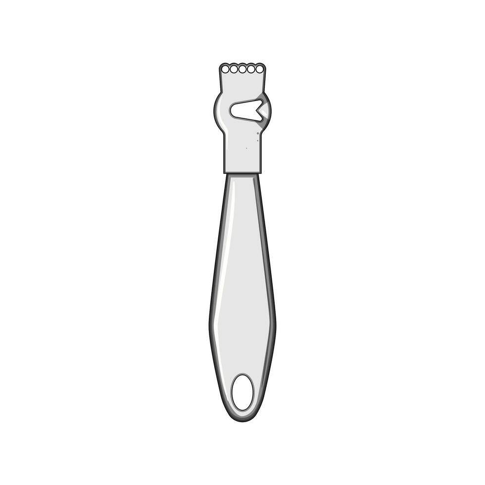 lime citrus zester cartoon illustration vector