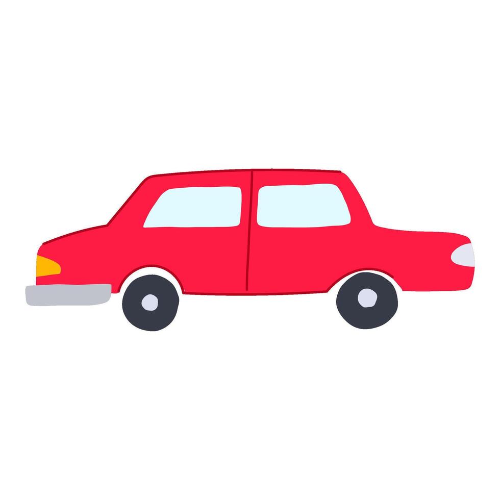 model toy car cartoon illustration vector