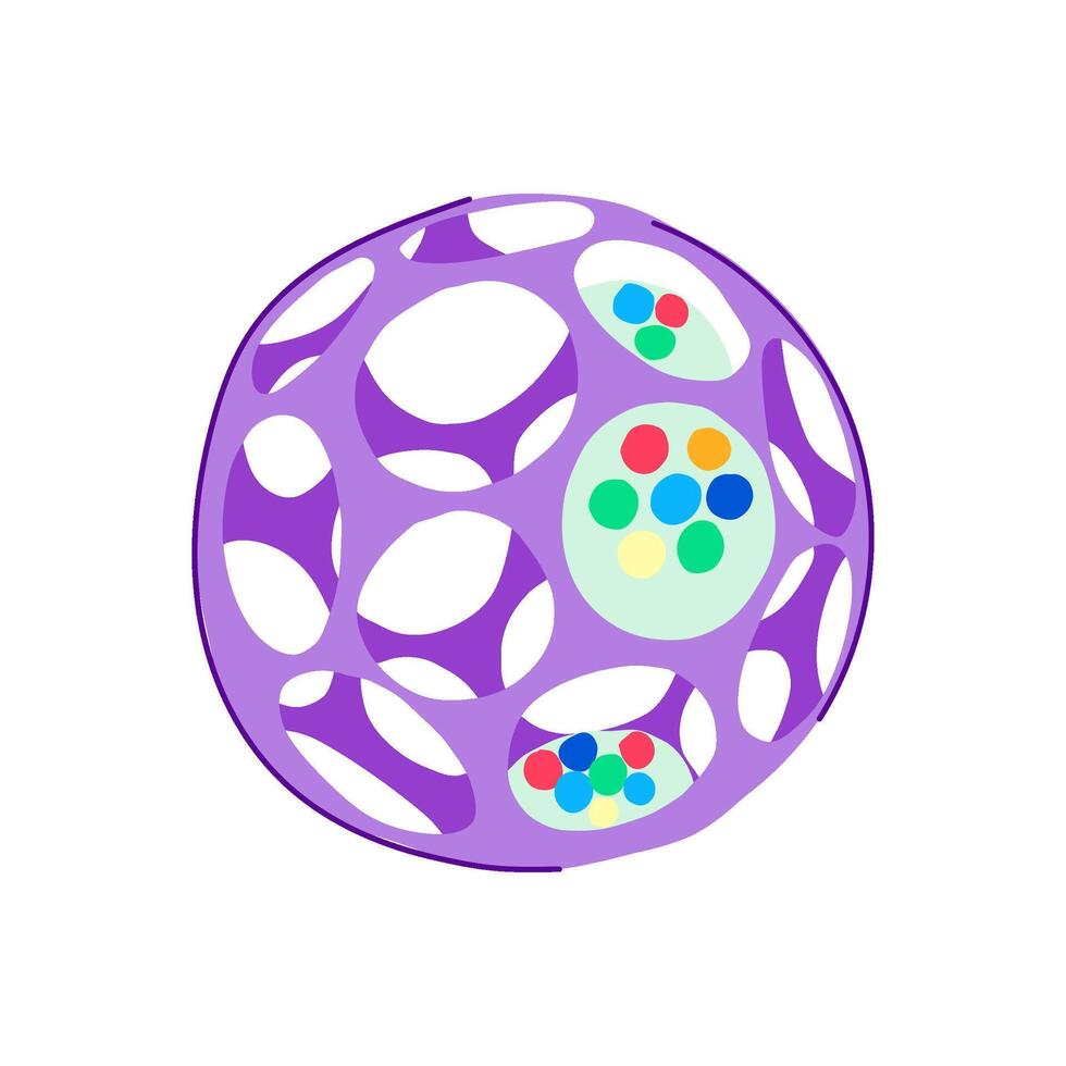 play baby rattle cartoon illustration vector
