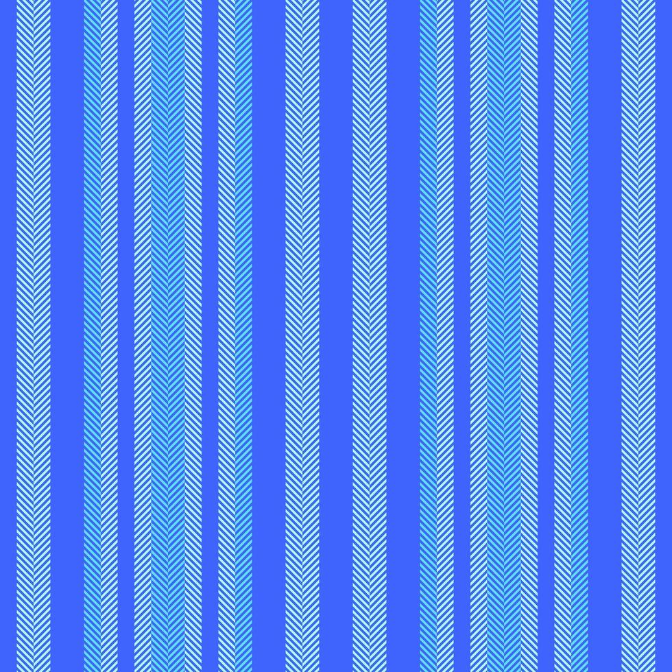 Sanel lines textile fabric, bedding vertical seamless background. Pomposition texture pattern stripe in blue and light colors. vector