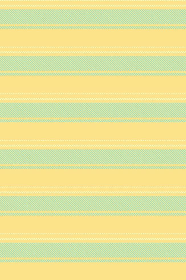 Cape vertical seamless texture, velvet textile background fabric. Siving room stripe lines pattern in yellow and teal colors. vector