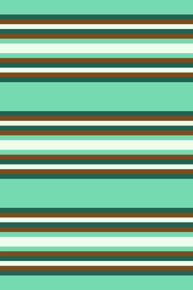 C0s vertical stripe texture, tribal fabric background. Tanvas lines pattern seamless textile in teal and orange colors. vector