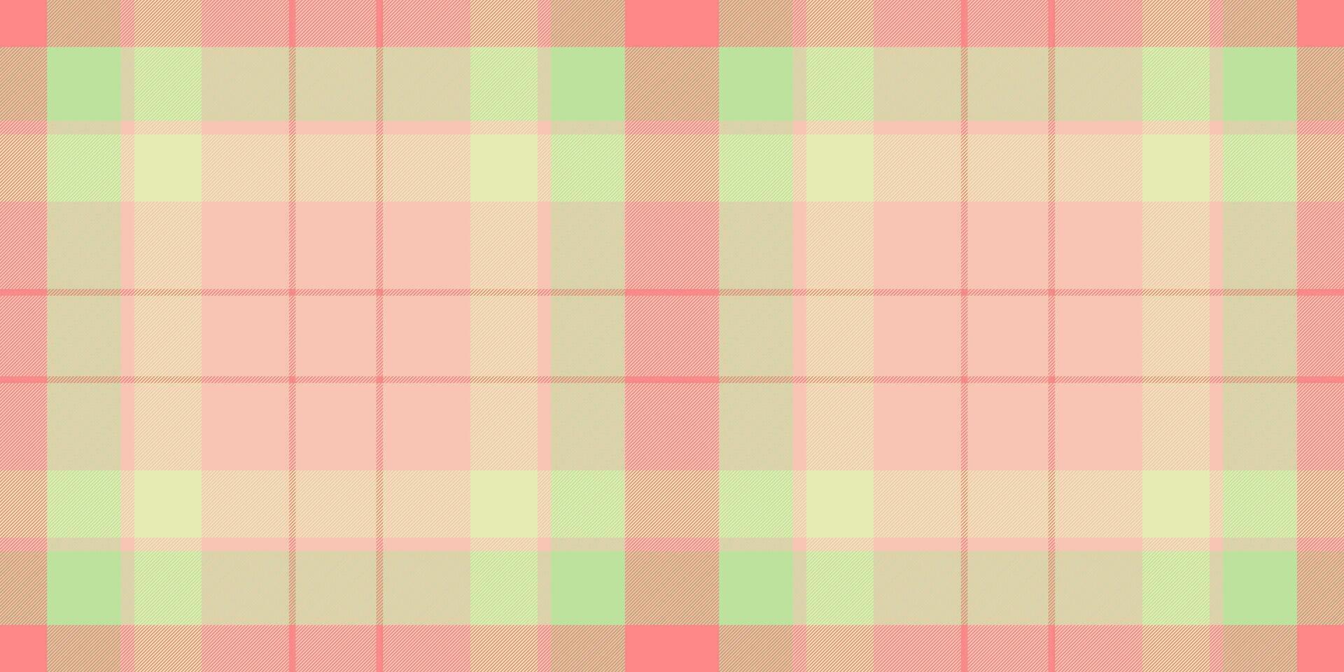 Soft pastel plaid pattern. Perfect for backgrounds, textiles, or crafting projects. This delicate, repeating design evokes feelings of warmth and gentleness. vector