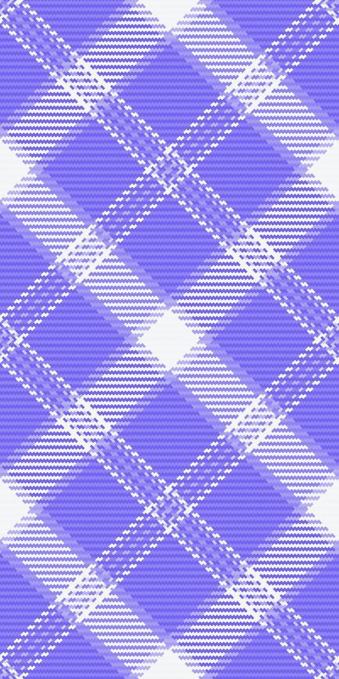 Soft lavender and white plaid pattern. Elegant, subtle texture ideal for textile design, apparel, website backgrounds, or stationery. vector