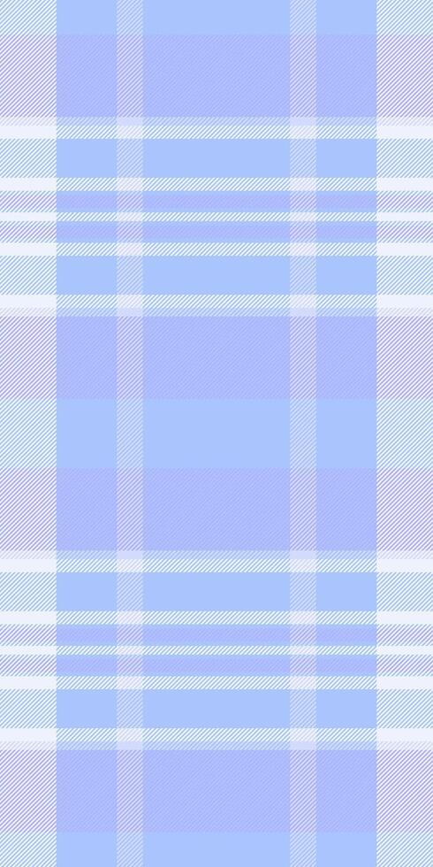 Serene pastel blue and white plaid pattern. Ideal for textile design, website backgrounds, or stationery. This soft, subtle texture evokes calmness and tranquility. vector