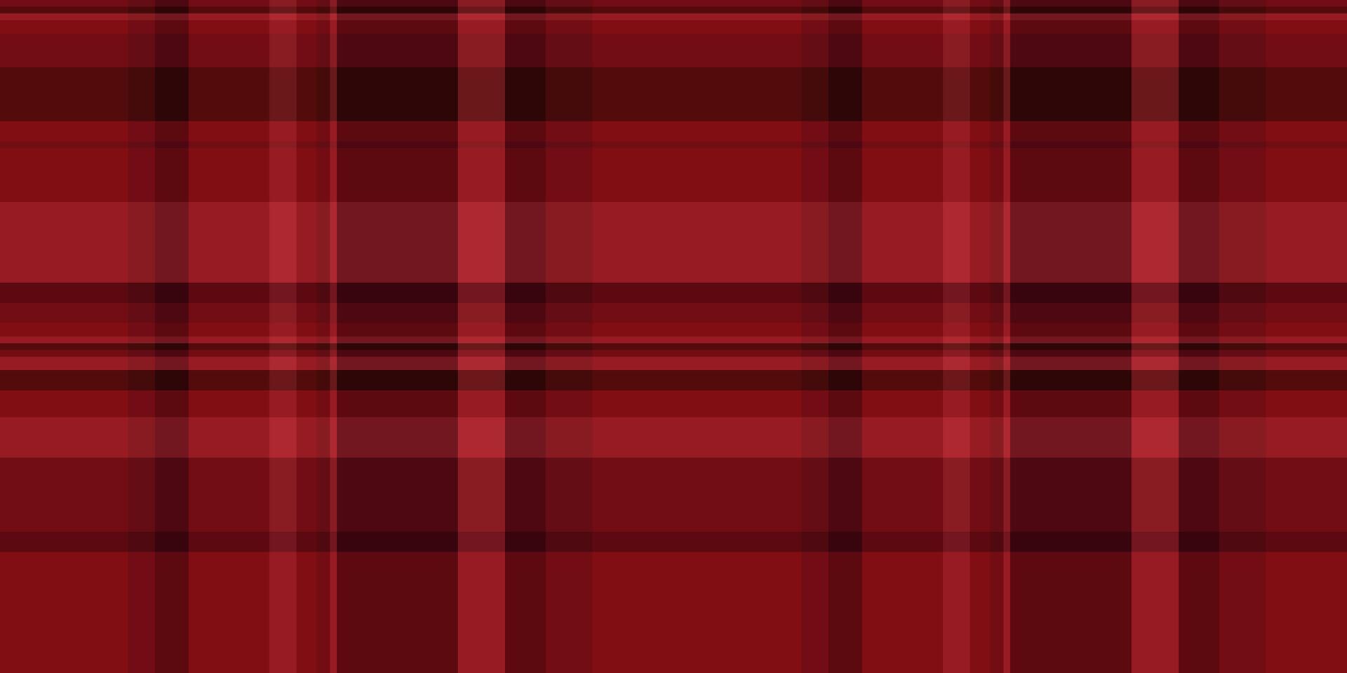 Square texture tartan check, school plaid background. Sensual seamless pattern textile fabric in red and dark colors. vector