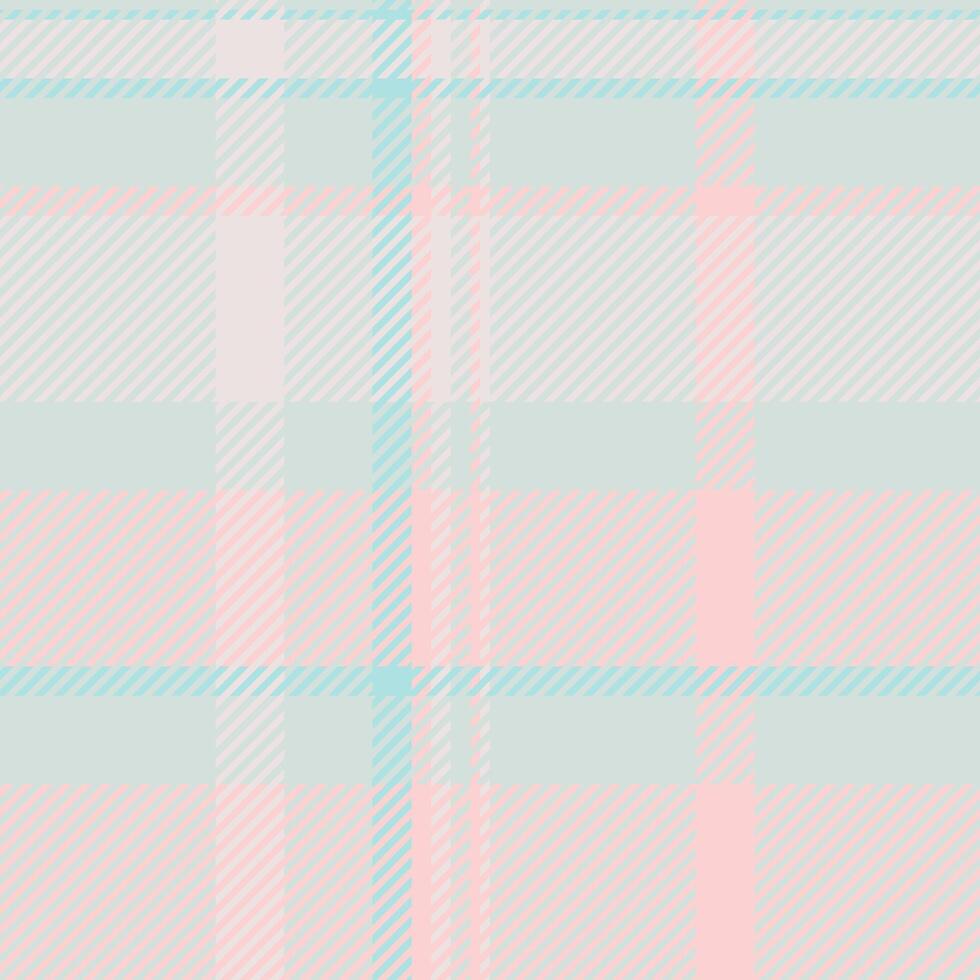 Soft pastel plaid pattern in pink and blue hues. Ideal for textile design, fashion, websites, and branding projects. A delicate and calming texture with a subtle, sophisticated style. vector