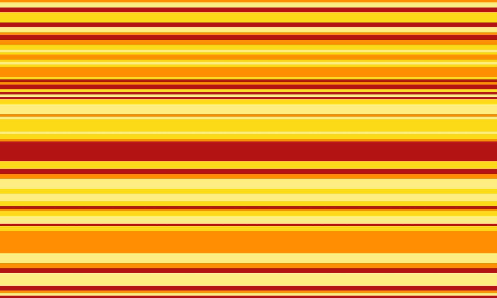 Vibrant horizontal stripes in warm yellow, orange, and red hues create a dynamic, energetic background. Perfect for websites, presentations, or print projects needing a bold, modern aesthetic. vector
