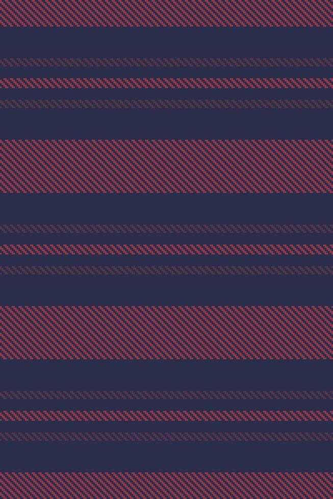 Content background pattern stripe, scrapbook texture vertical textile. Plain fabric lines seamless in dark and red colors. vector
