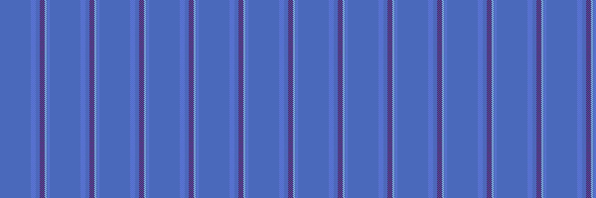Ckill texture vertical, cut out background stripe pattern. Es seamless lines textile fabric in blue and pink colors. vector