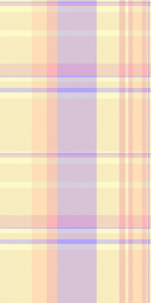 Pastel plaid pattern. Soft, delicate colors create a gentle, feminine design perfect for textiles, websites, or packaging. Evokes feelings of calmness and spring. vector