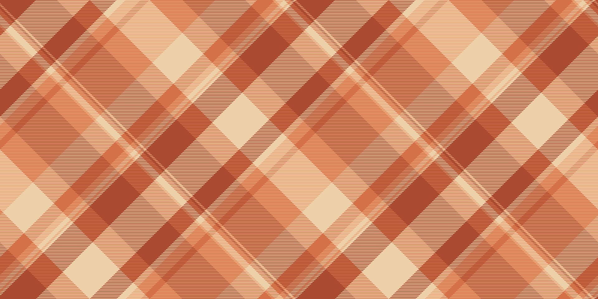 Multi background texture , variation fabric plaid pattern. Order textile tartan check seamless in orange and red colors. vector