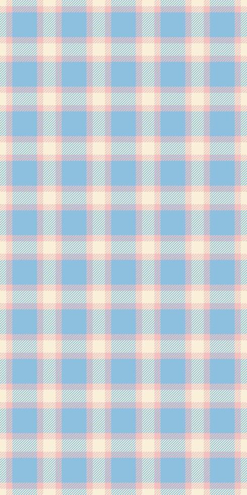 Display background check pattern, diamond texture plaid seamless. Sexual tartan textile fabric in cyan and light colors. vector