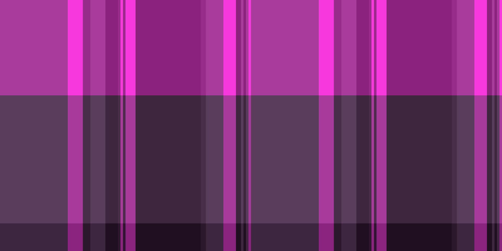 Abstract purple and fuchsia plaid pattern. Modern geometric design with a vibrant color scheme. Ideal for textile prints, website backgrounds, or fashion design projects. vector