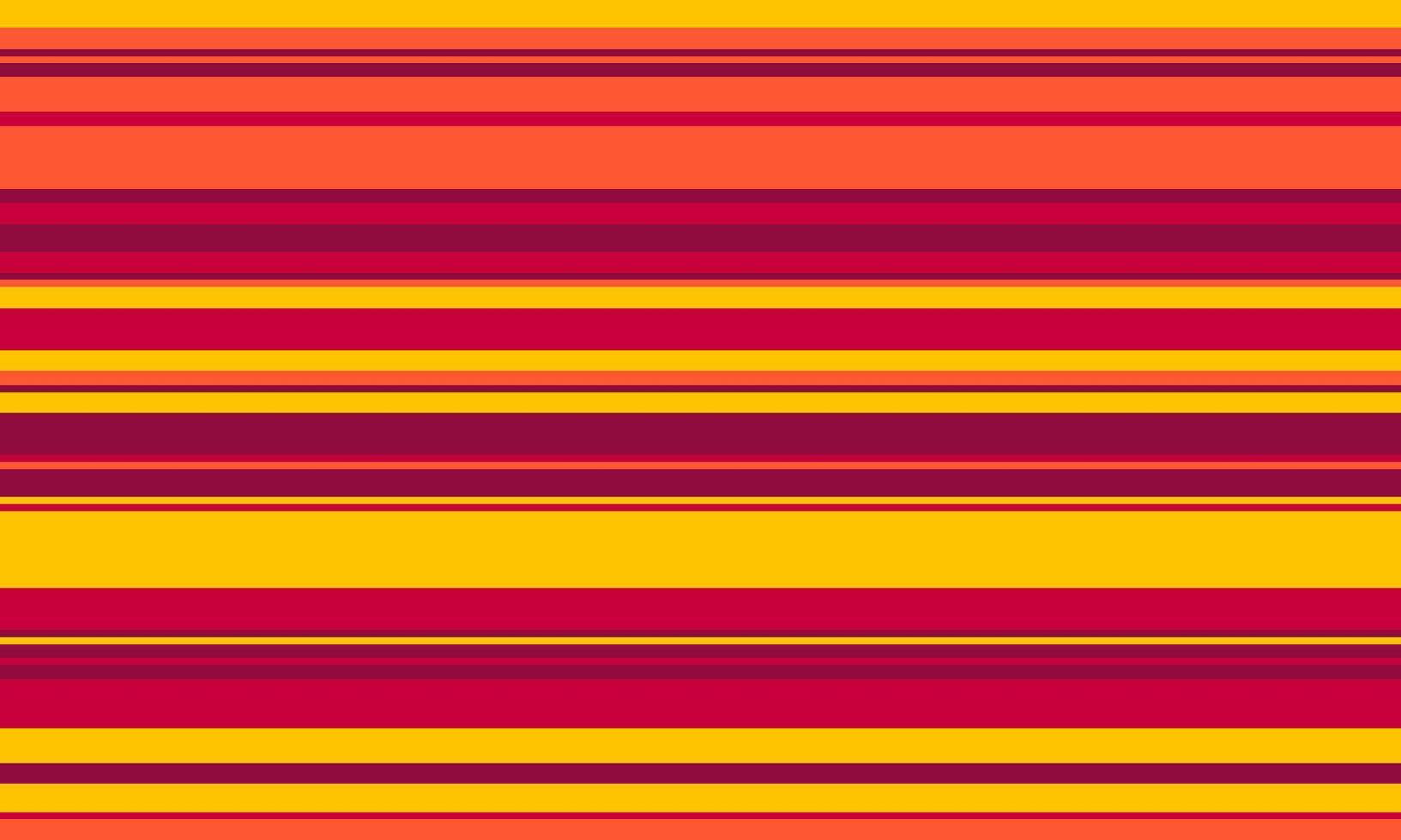 Vibrant horizontal stripes in warm, sunset hues. Perfect for backgrounds, textiles, or website design. This bold, geometric pattern evokes energy and optimism. vector