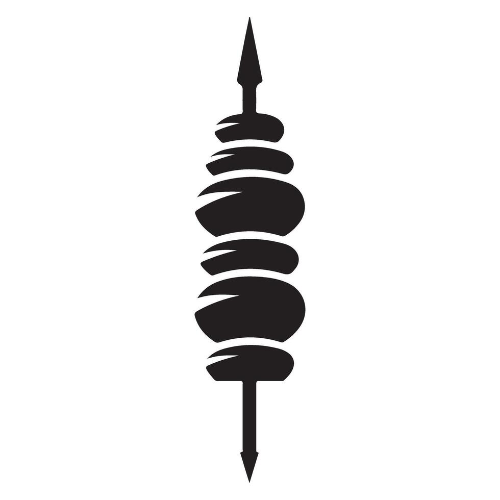 Abstract Totem Art Illustration Spiritual Growth and Balance vector