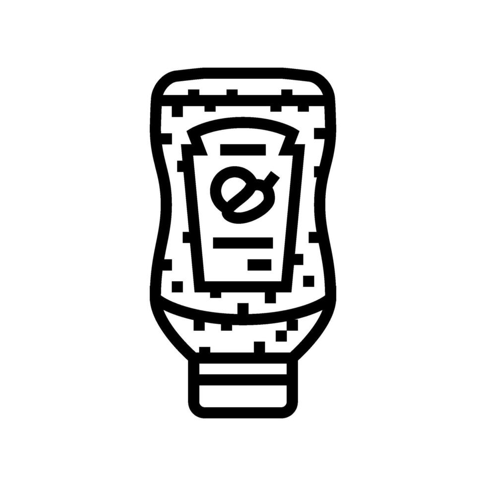 relish condiment line icon illustration vector