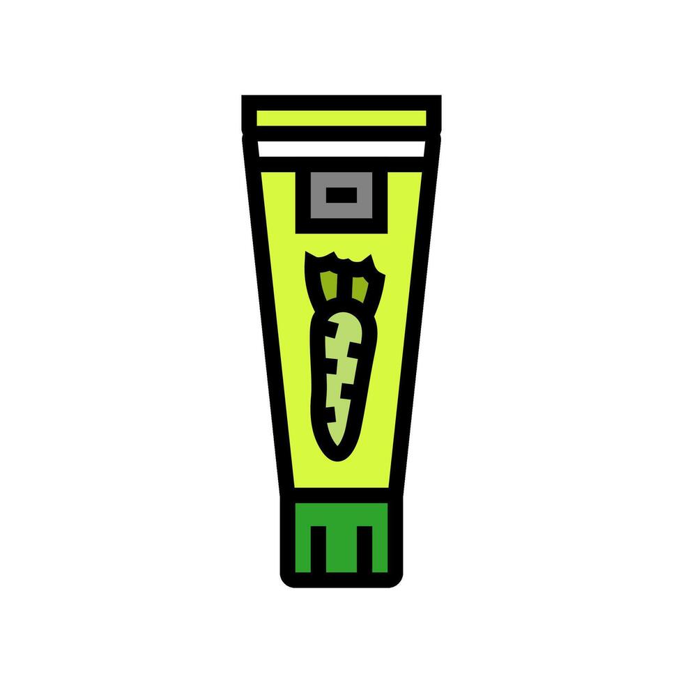 wasabi condiment color icon illustration vector