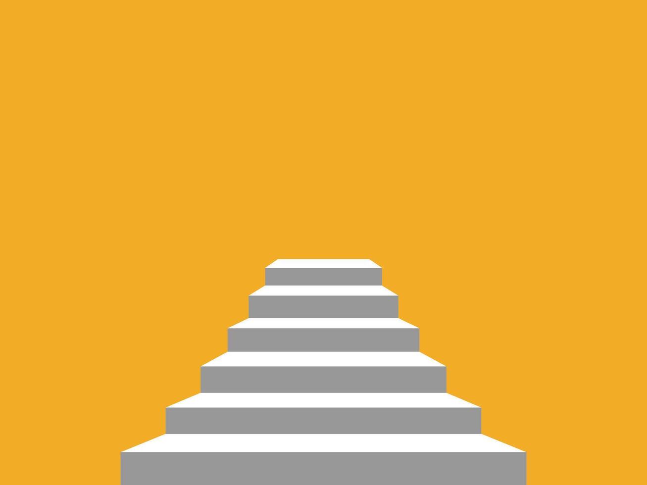 New hope, development, ladder of success, business concept. vector