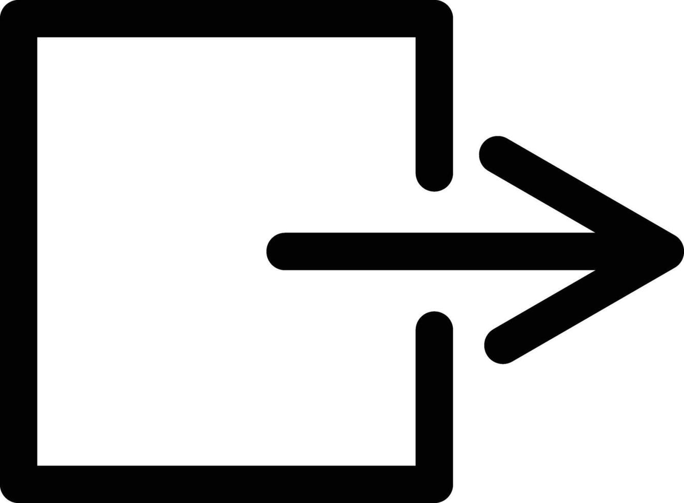 log out icon . symbol logout , arrow and door exit. Logout sign . Log out symbol. Arrow. illustration vector