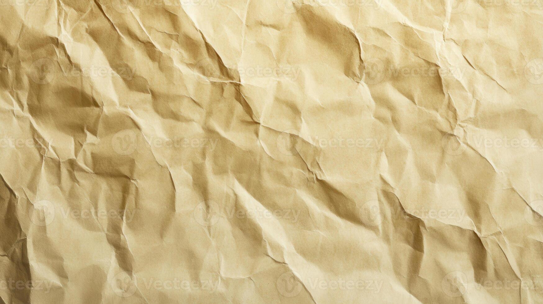 Crumpled paper texture background photo