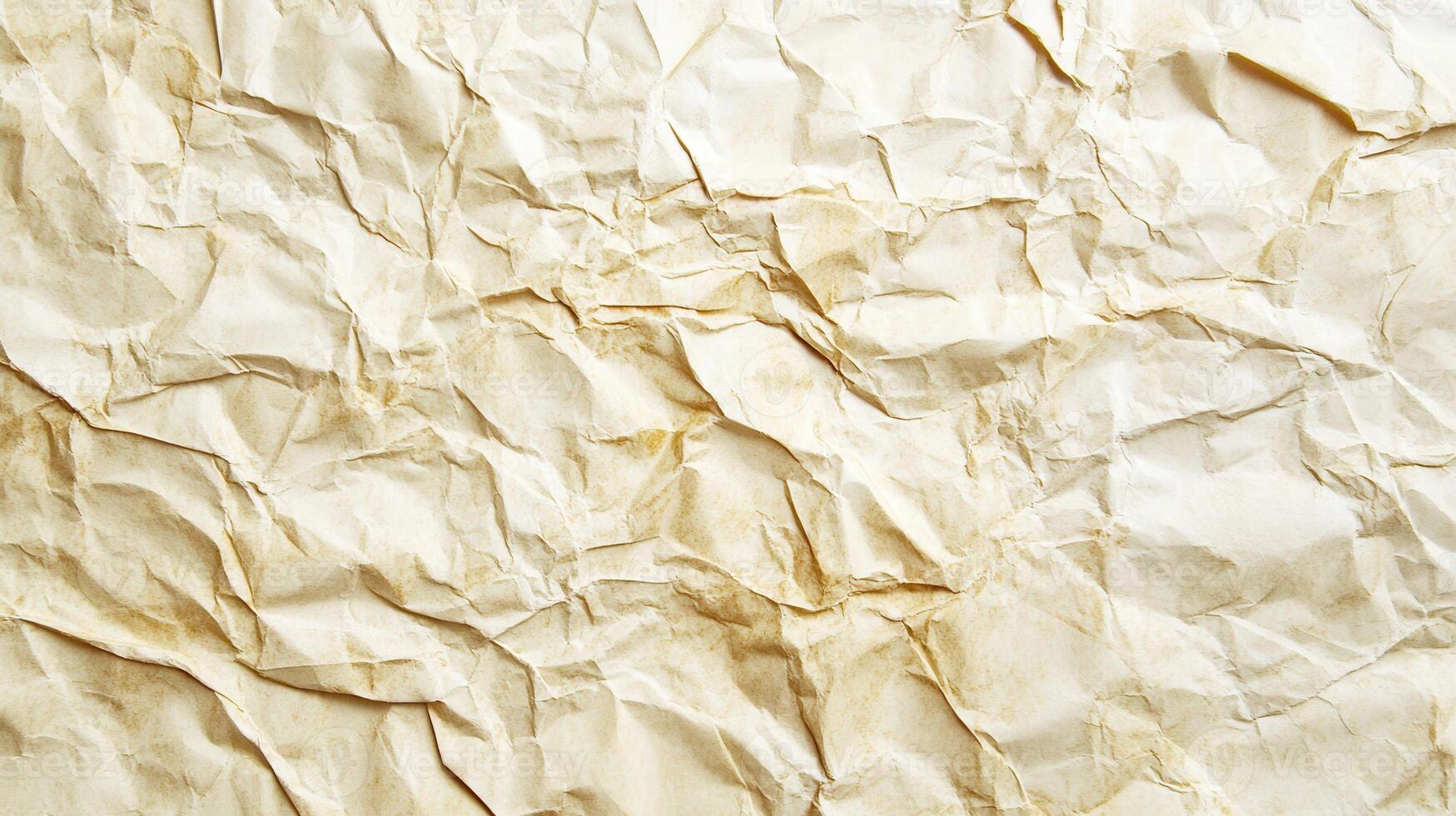 Crumpled paper texture background photo