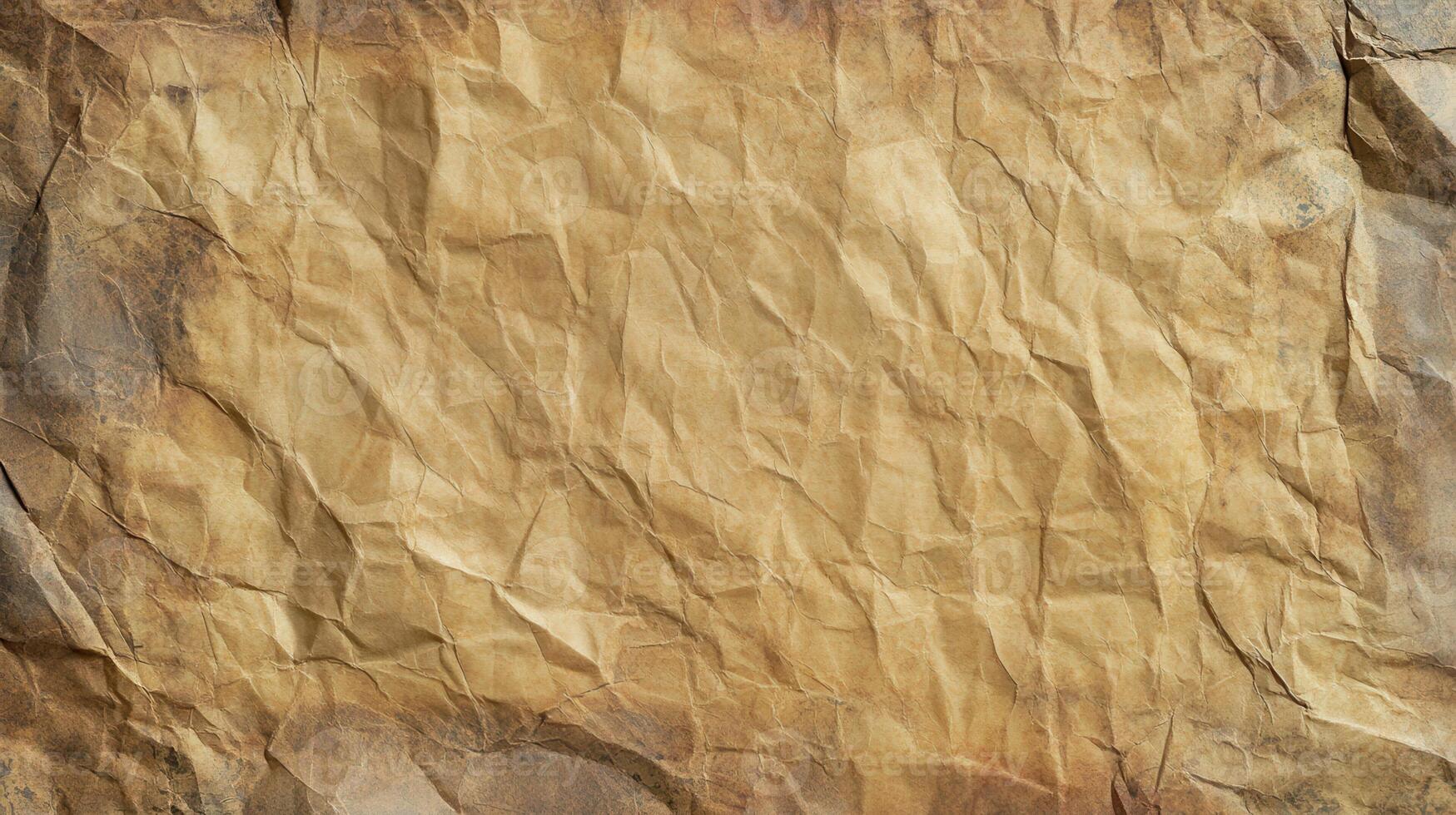 Old crumpled paper background with a blank space photo
