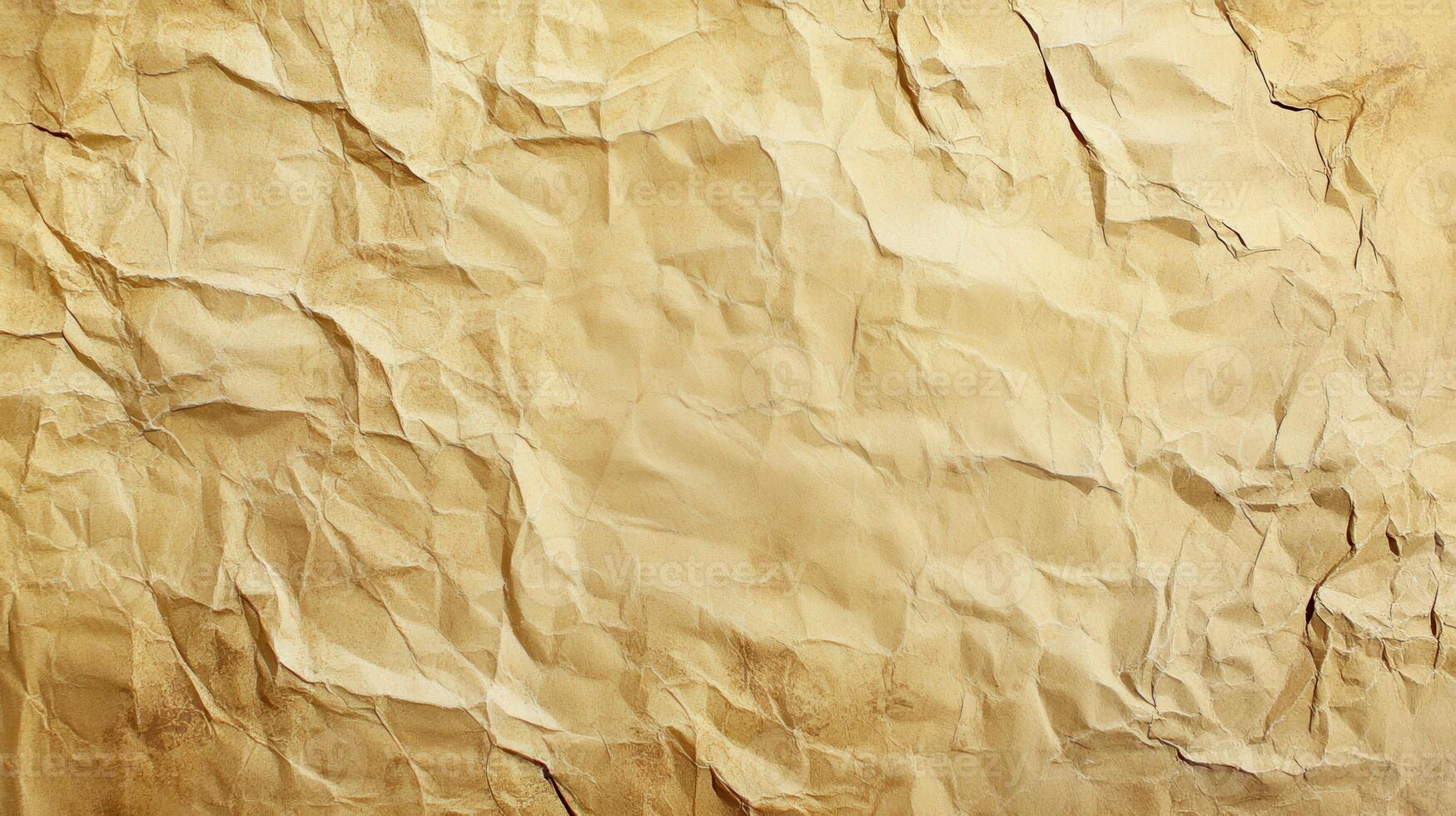 Crumpled paper texture background photo