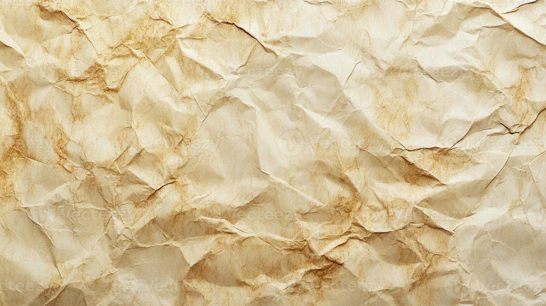 Crumpled paper texture background photo