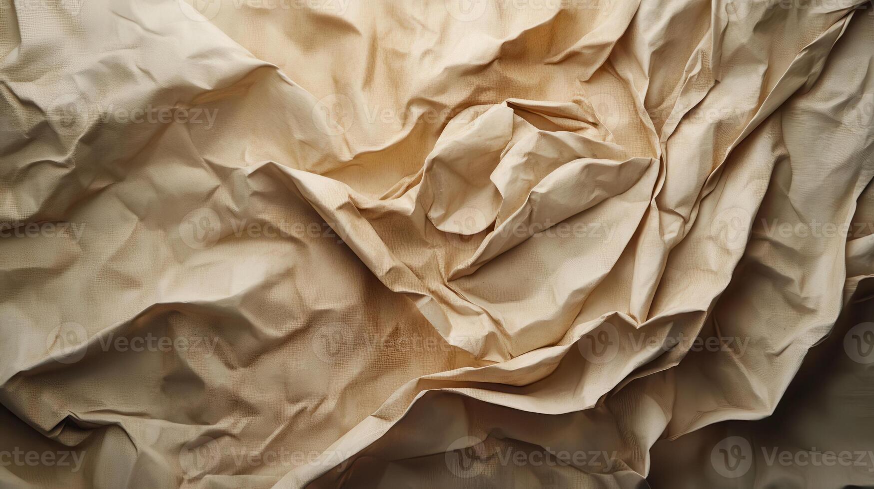 A close up of a crumpled piece of paper photo