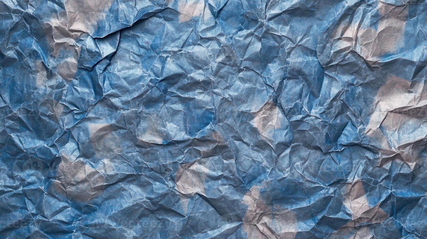Crumpled paper texture background photo