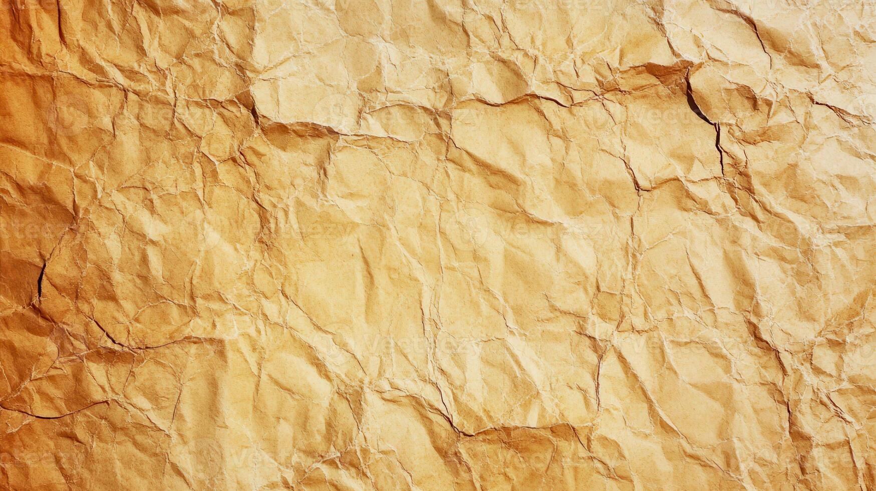 Crumpled paper texture background photo